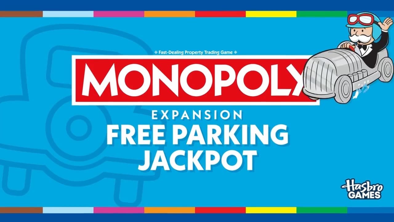 G0718 MONOPOLY EXPANSION - FREE PARKING JACKPOT HOW TO PLAY VIDEO video thumbnail